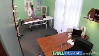 The cunning doctor checked the patient and then had his way with her