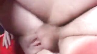 Rough sex with a girl with tied hands is not easy