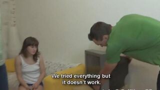 Guy fucked his stepsister on the couch hard