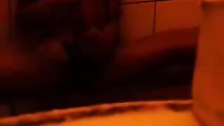 The girl washed away in the shower and then indulged in some personal pleasure