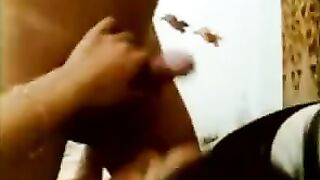 Asian guy fucked hard in the hotel room, amazing view!