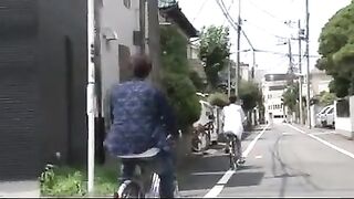 The Japanese girl was betrayed by her boyfriend in porn