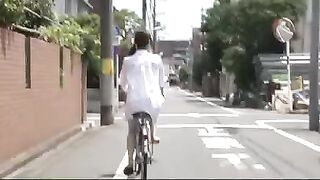 The Japanese girl was betrayed by her boyfriend in porn