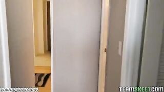 A random guy hooked a girl in the student hostel