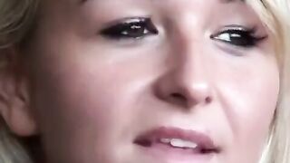 She got her ass fucked and then sucked his dick