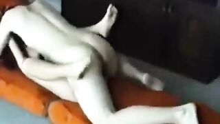 The couple has sex at their home without hiding