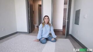The man pulled her into the house, entered her deeper