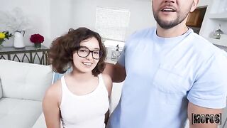 Leana doesn’t touch the ground with her feet, she loves to play foot fetish