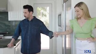 Father fucks a slutty girl from the sorority