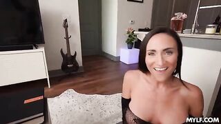 She will be covered in jizz, a breathtaking blowjob from first person