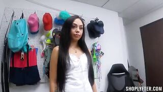 I was robbed, but the thief was so hot I had to fuck her