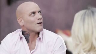 When the wife returns home late - she gets fucked by a stranger