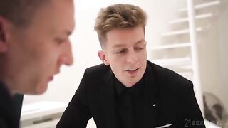 The coffee is hot, just like the girl in this video