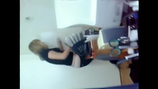 A hot teacher from Kazakhstan is fucking with her colleague hard