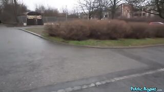 A German woman is fucking for money on the streets
