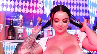 Festival of Beer and Sex - women with tattoos attending the event