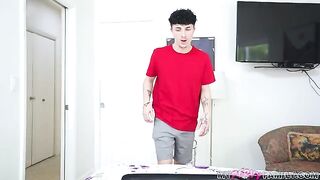 Auntie got so horny she started to masturbate and called me