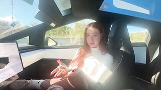 In a cybertruck, I'll give you an unforgettable experience