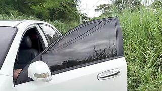 A girl went out and fucked with some guys in the forest