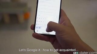 A girl came to her date from a dating site and got fucked