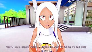 Mirko from My Hero Academia gets a nice fuck in this hentai video