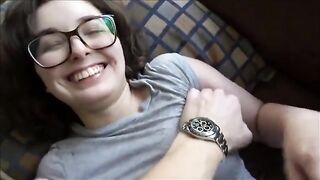 A guy has to stay at home with his perfect brunette girlfriend