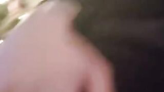 A cute French girl serves her boyfriend a special dessert