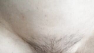 Skinny MILF with hairy pussy begs for hard fuck