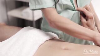 A masseuse gives a happy ending to her client’s problem