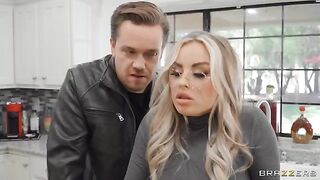 Do you miss my pussy? - a passionate encounter in the kitchen, just like a steamy cuni session