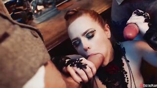 You shouldn't behave like that, lady! (FMM action)