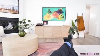 My mom herself showed me how to have sex