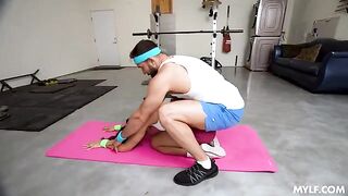 An alternative way to keep your body toned is to engage in intense sex
