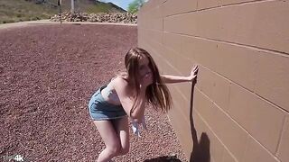 The man gently fucked a sweet girl with long legs and tender pussy