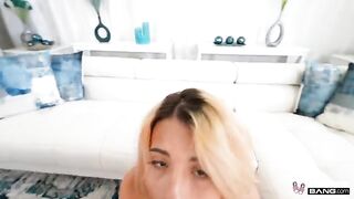 A pretty woman wants to feel a hard dick in her hole