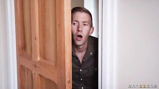 The guy is in full readiness for sex