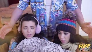 Their sweet pussies get wet and wild in this steamy scene
