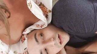 The guy gently interacted with her hole using his fingers