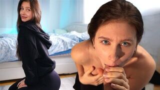 He rewarded the girl for her good training with cock