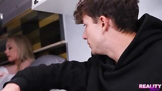 A young guy fucked his sweet sister in the car, showcasing intense passion