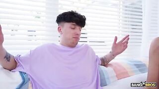 I love you both, two girls shared one big dick in an intense scene