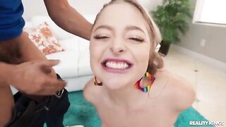 I thought my dick was too small, but it wasn't and I fucked her on the couch