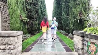 Explored the historical places and got intimate with a chick