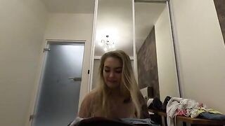 A cutie stays behind after friends and gets fucked by a horny guy