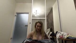 A cutie stays behind after friends and gets fucked by a horny guy