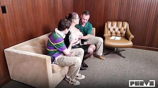 A comfortable couch solves a lot of problems, especially for restless guys