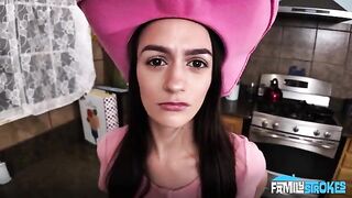 A guy gave his dick to the cowgirl for a passionate ride
