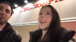The date began with a check, and she passed with flying colors