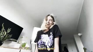 Show us how you can use your mouth, featuring real homemade passion