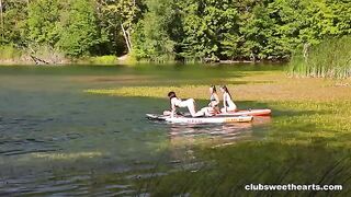 Lesbians also know how to have fun in the park